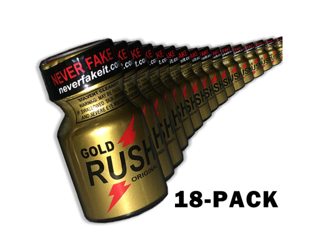 18-PACK of PWD Gold Rush 10ml