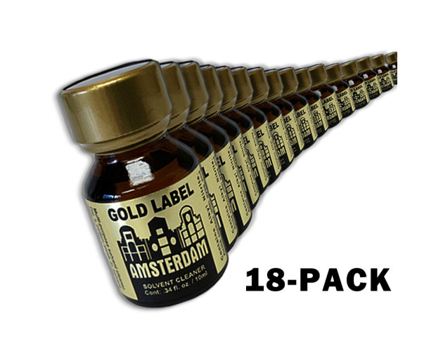 18-PACK of Amsterdam Gold Label 10ml