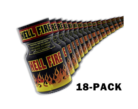 18-PACK of Hell Fire 10ml