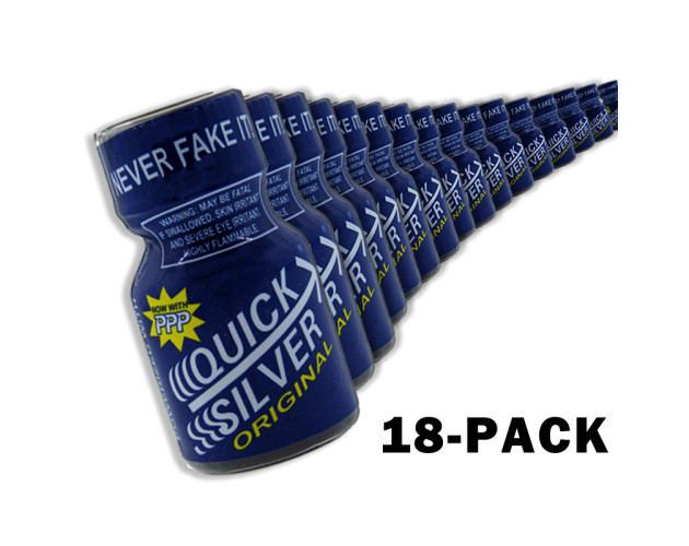 18-PACK of PWD Quick Silver 10ml