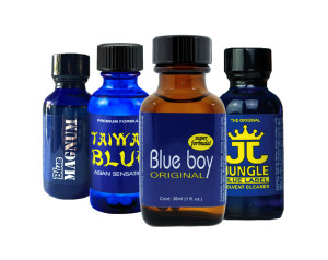 4-PACK 30ml Of: Blue Boy, Jungle Blue, Taiwan Blue, Blue Magnum