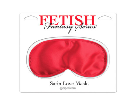 FF Satin Love Mask Red