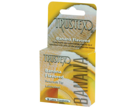 Trustex: Banana Condom 3pk