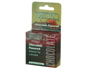 Trustex: Chocolate Condom 3pk