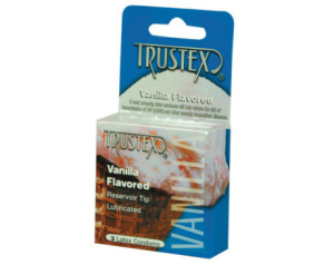 Trustex: Vanilla Condom 3pk