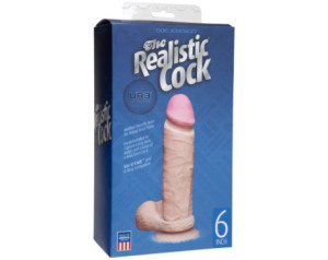 Realistic Cock - UR3 - 6in White