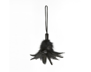 SS Pleasure Feather Tickler Black