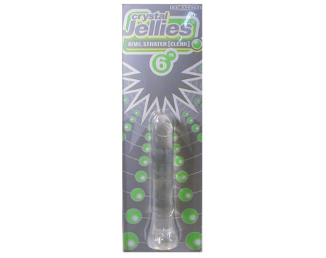 Crystal Jellies Anal Starter Clear 6in