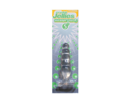 Crystal Jellies Anal Delight Clear 5in