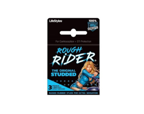 LifeStyles Rough Rider Studded (3pk)