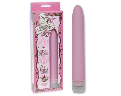 Naughty Secrets Velvet Desire 7in (Pink)