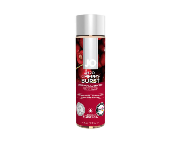 JO H2O Cherry Burst Flavored Lube 4oz