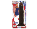 Afro Amer Whopper 7in. Vibrating Dong