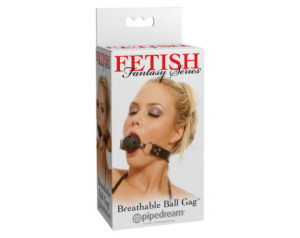 FF Adjustable Breathable Ball Gag Black