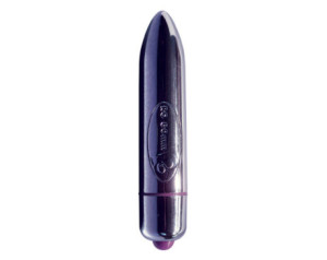 RO-80mm Bullet Massager (Silver/Chrome)