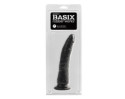 PD Basix Slim 7in Dildo w/Suction Black