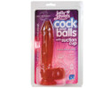 Jelly Jewel Cock & Balls Suct. (Ruby)