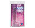 Jelly Jewel Cock & Balls Suct. (Diamond)