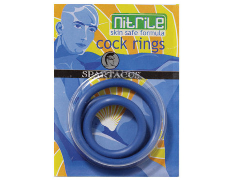 Nitrile C-Ring Set (3) (Blue)