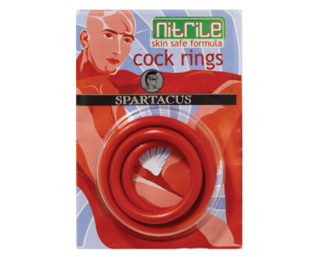 Nitrile C-Ring Set (3) (Red)