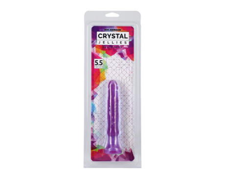 Crystal Jellies Anal Starter Purple 6in