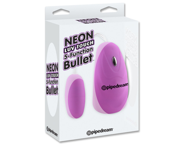 PD Neon Luv Touch Remote Bullet Purple