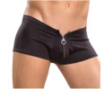 MP Nylon Spandex Zipper Short Black SM