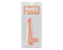 PD Basix 7.5in Dildo Balls Suction Beige