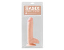 PD Basix 8in Dong Balls & Suction Beige