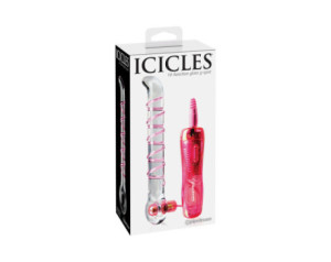 Icicles No.4 RemoteVibr Glass G-Spot Pink