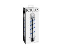 Icicles No.20 Vibr 7.5in GlassDildo BluClr