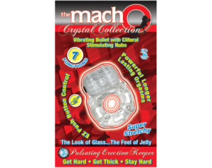 Macho Crystal Coll Erection Keeper (Clr)