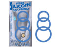 Super Silicone Cockrings 3 (Blue)