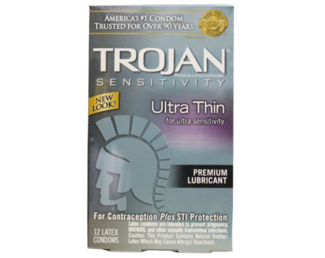 Trojan Ultra Thin Vertical Pack (12)