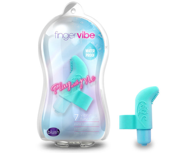 Play with Me Finger Vibe Blue