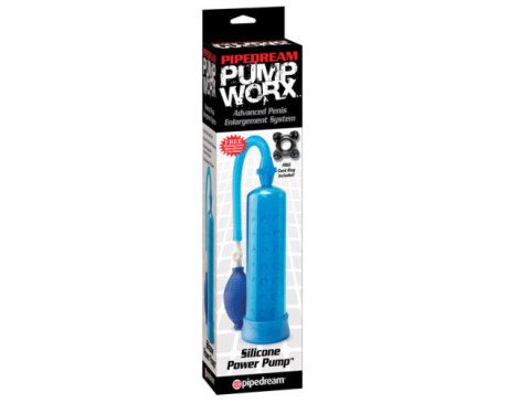 PD Pump Worx Silicone Power Pump Blue