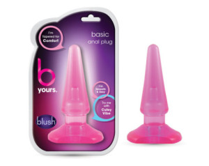 B Yours Basic Anal Plug Pink