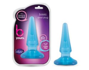 B Yours Basic Anal Plug Blue