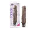 X5 Plus Hard On 9in Vibr Dildo Brown