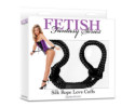 FF Silk Rope Love Cuffs Black