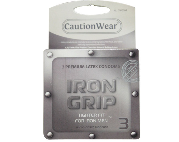 Iron Grip Condoms (3pk)