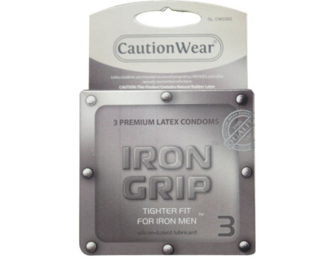 Iron Grip Condoms (3pk)