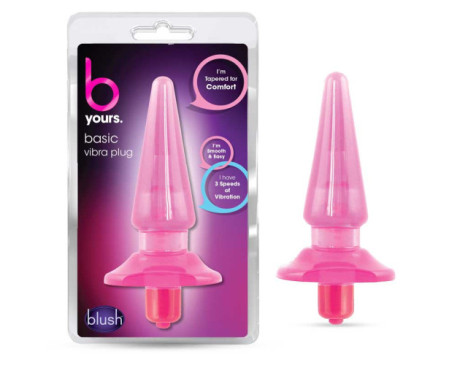 B Yours Basic Vibra Plug Pink