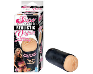 Super Stroker Realistic Vagina (White)