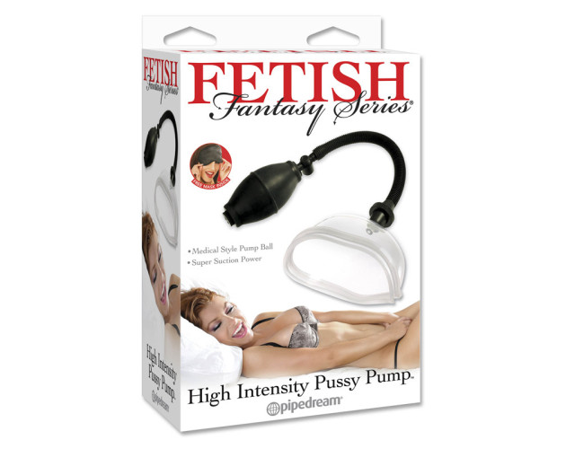 FF High Intensity Pussy Pump Clear/Black