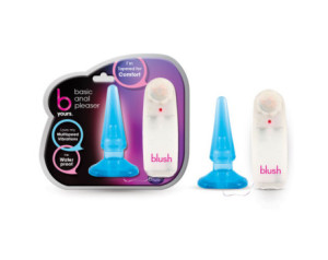 B Yours Basic Anal Pleaser Vibr Plug Blu