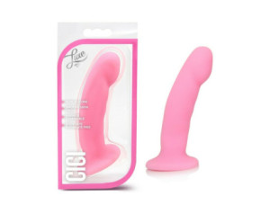 Luxe Cici 6.5in Curved Dildo Pink