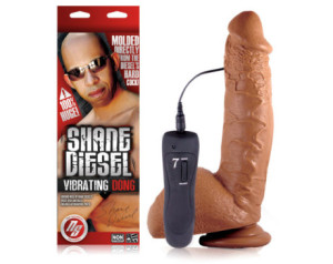 Shane Diesel 10in Vibrating Dildo