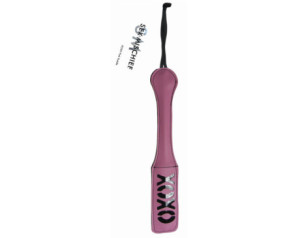 SS S&M XOXO Impression Paddle Pink