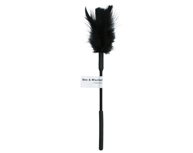 SS S&M Feather Tickler Black